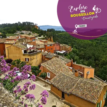 Adventure Holidays Ride through Europe: Roussillon countryside, France