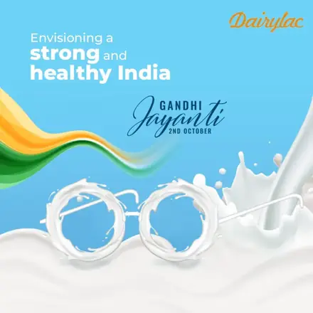Dairylac Moment marketing in milk: Gandhi Jayanti