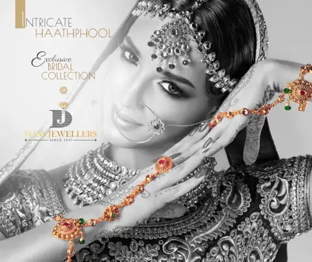 Dass Jewellers Exclusive bridal collection: Intricate haathphool